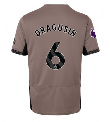 Tottenham Hotspur Radu Dragusin #6 Replika Tredjetrøje Dame 2023-24 Kortærmet